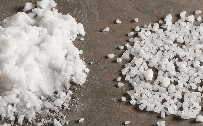 can you use water softener salt to melt ice