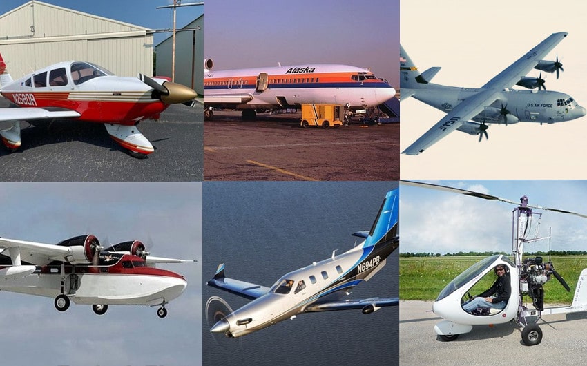 11 Different Types of Planes All Enthusiasts Should Know About