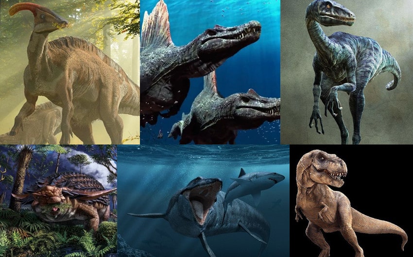 list of dinosaurs with pictures