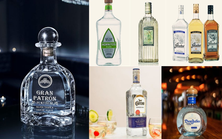 6 Most Popular Brands of Tequila from Mexico